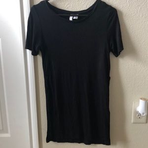 Black shirt with open sides